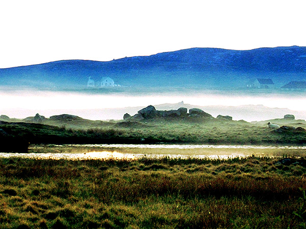 Misty morning South Uist