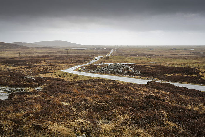 A dull and rainy day in South Uist